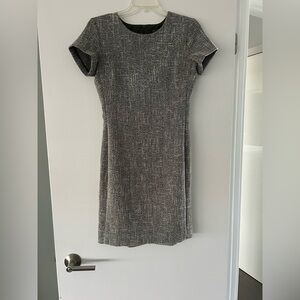 Banana Republic Deep Green Boucle Dress